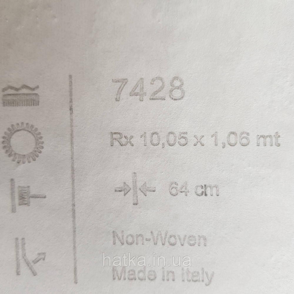 Шпалери метрові вінілові на флізелін 24 Carati Cristiana Masi листя великі структурні бордові з золотом Київ - фото 3
