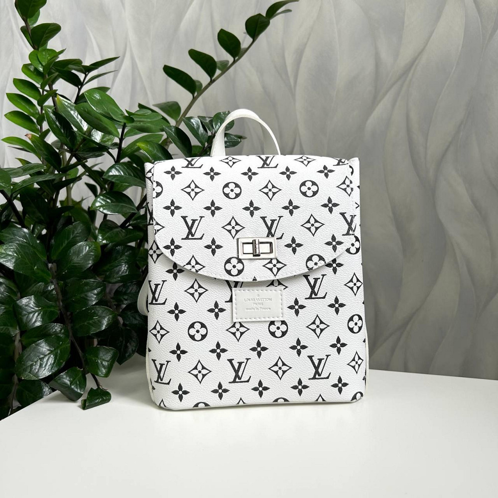 Женский рюкзак-сумка. Женский маленький брендовый рюкзак сумка Louis Vuitton 735 Киев - изображение 2