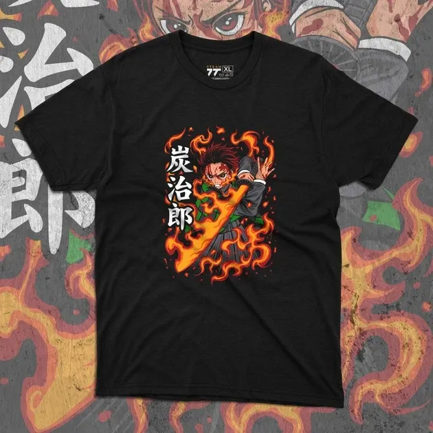 Футболка для подростка мальчика с принтом Клинок, рассекающий демонов Танджиро Камадо 9 Размер 160 Anime10445 Днепр - изображение 1