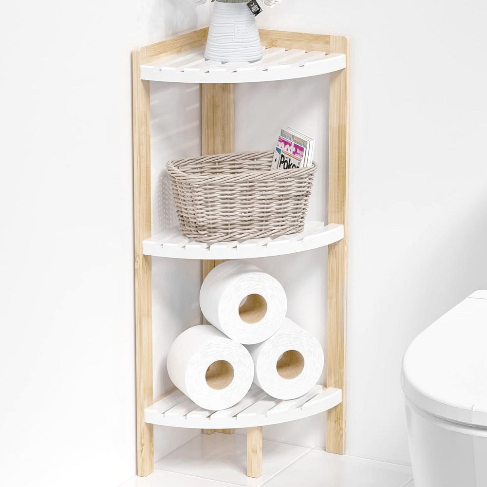 Стеллаж кутовий для ванної "Есперан" бланже-зефір Миколаїв - фото 1