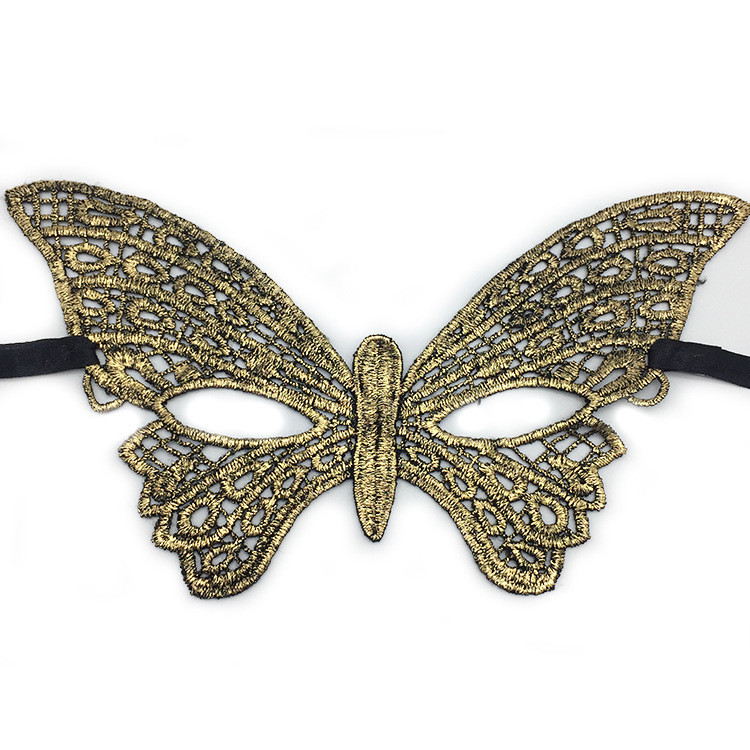 Маска для карнавалу Метелик one size золотистий Київ - фото 2