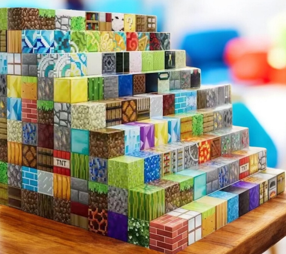 Майнкрафт магнитный детский конструктор 100 строительных шт Minecraft. Харьков - изображение 15