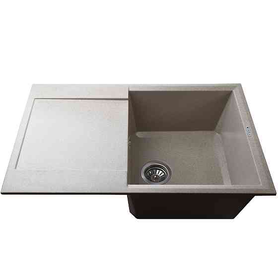 Гранитная мойка Mira KONIA бежевый 790 х 500 мм (000028910) Киев