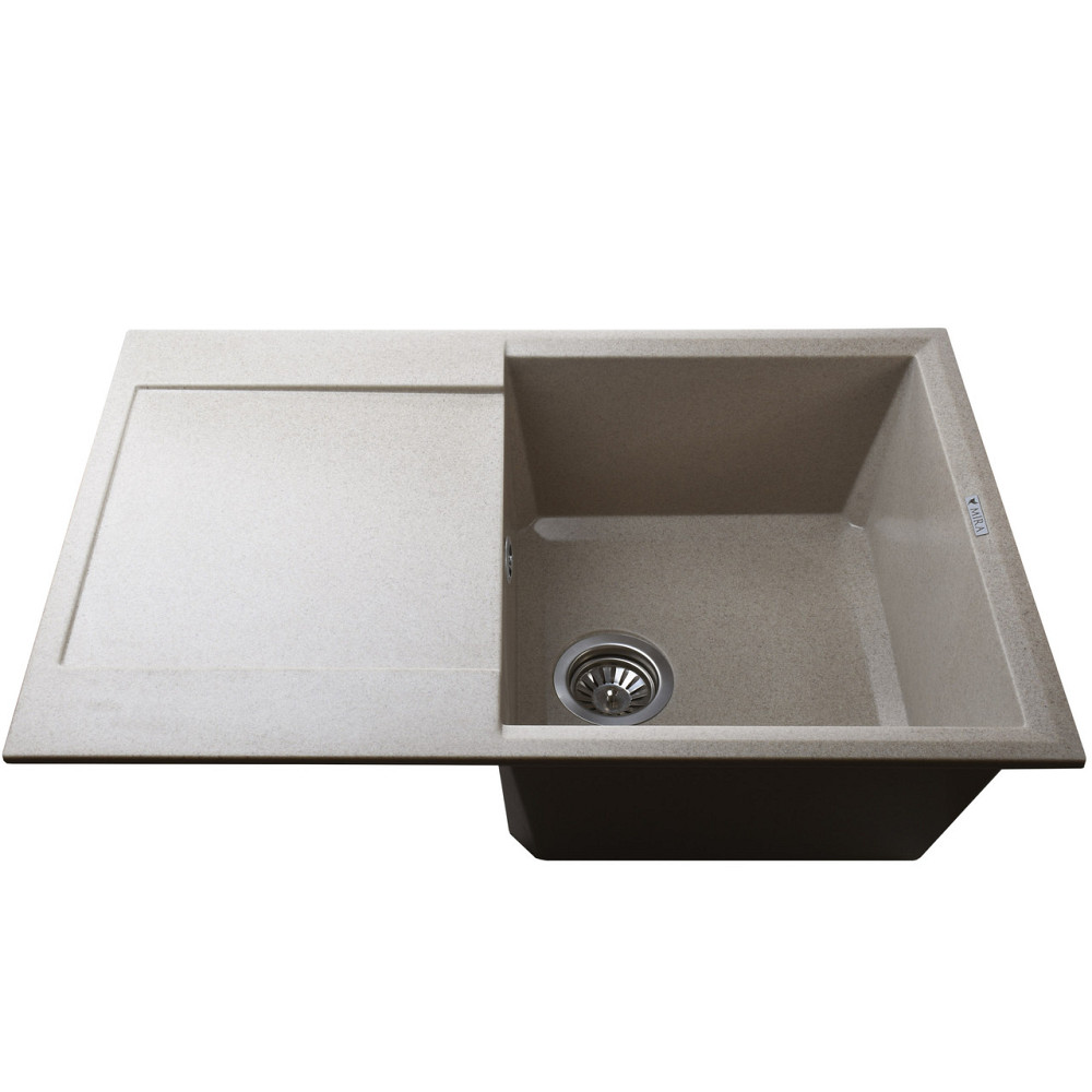 Гранитная мойка Mira KONIA бежевый 790 х 500 мм (000028910) Киев - изображение 3