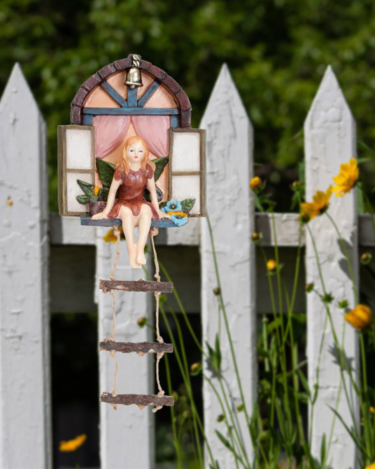 Садовая  фигура Эльфа в окошке. Полистоун Одесса - изображение 7