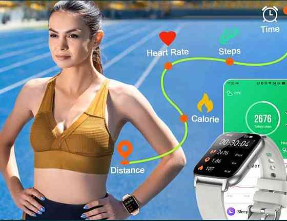 Смарт -Часы: Smart Watch Hoxe Y6 Creame White. Киев