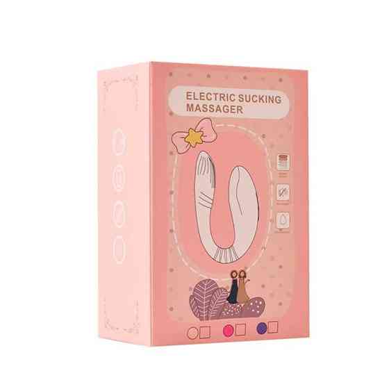 Вакуумный вібратор для пар Jony 13 режимів вібрації Фуксия Вінниця