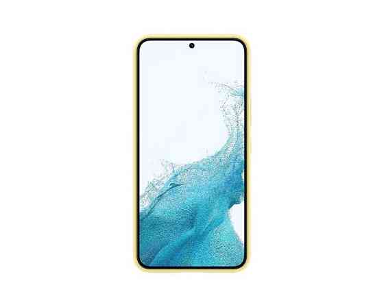 Чохол-накладка Samsung Silicone Cover для Samsung Galaxy S22 SM-S901 Butter Yellow (EF-PS901TYEGRU) ( 16725 ) Харків