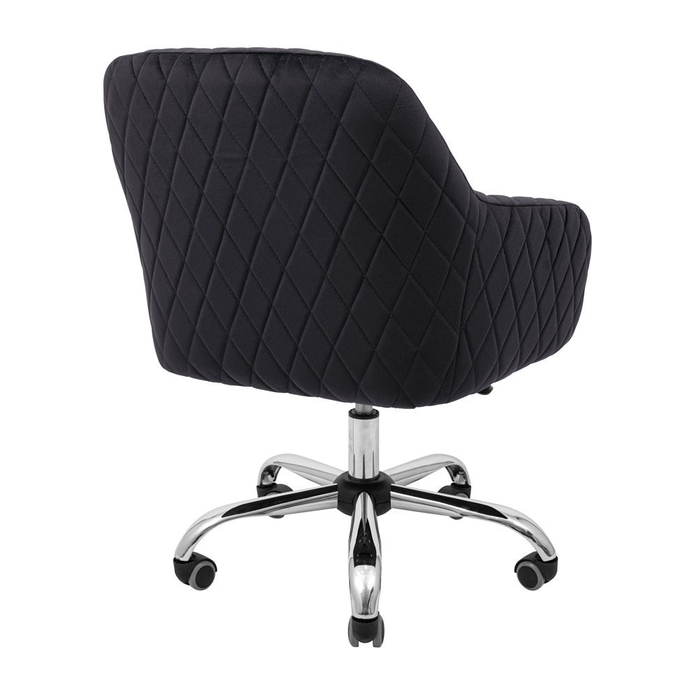 Стілець крісло м'який LibertyDesign U Jasmine 100 Piastra Roll Хром Темно-сірий Київ - фото 4