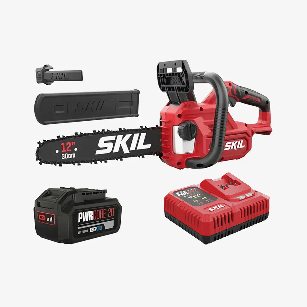 Пила ланцюгова акумуляторна безщіткова, SKIL 0534 CA + енергокомплект 3111 АА 11073400102 (акумулятор 4,0 Ah, зарядний пристрій) Одеса - фото 1