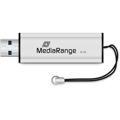 USB флеш накопитель Mediarange 16GB Black/Silver USB 3.0 (MR915) Винница - изображение 3