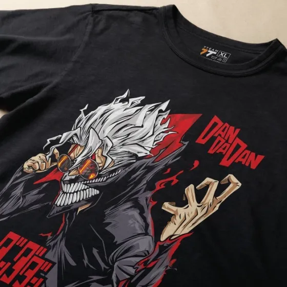 Футболка для подростка мальчика с принтом Dandadan v140 Turbogranny Размер 160 Anime10850 Днепр