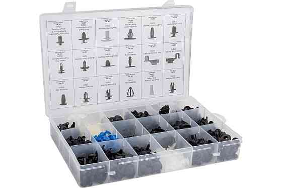 Набор клипс 475 предметов (MAZDA), пластиковом органайзере Forsage F-01Z0227 Одесса