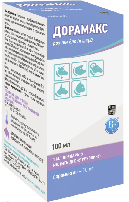 Дорамакс розчин для ін'єцій 100 мл Ветсинтез Вінниця - фото 1