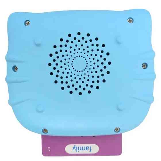 Учебные карточки Монтессори для изучения английского голубой Київ