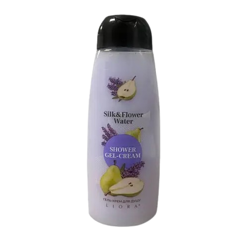 Крем-гель для душу 430 г Silk & Flower water Liora Житомир
