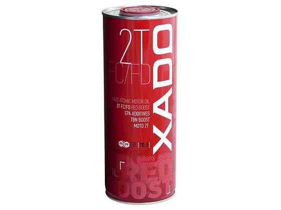 Масло для мототехники Atomic Oil 2T FC/FD Red Boost (бляска) 1л ТМ XADO Solmir Киев