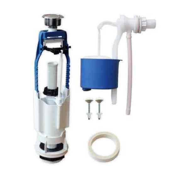 Арматура кнопочна, з бічним кульовим краном АБ 68.54.У1.3 економ Харків