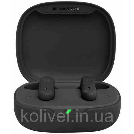 Навушники з мікрофоном JBL TWS Wave Flex Black JBLWFLEXBLK (JBLWFLEXBLK) Киев