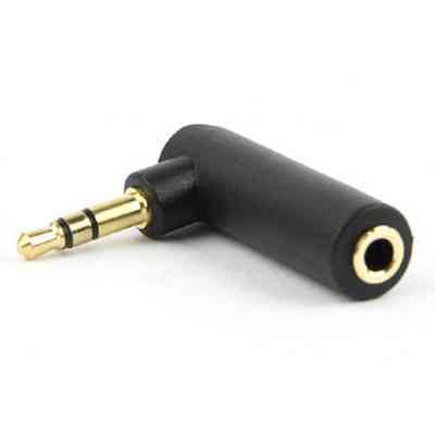 Перехідник 3.5мм M / F 3.5 мм угловой Cablexpert (A-3.5M-3.5FL) Вінниця