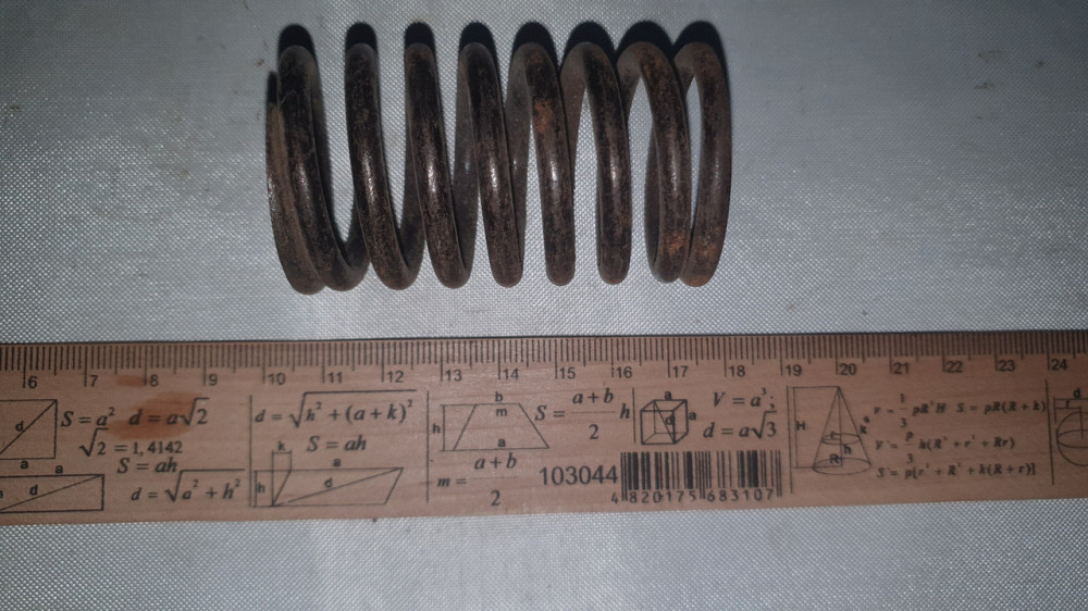 Пружина сжатия 39х65х4.5 мм. СССР. Харьков - изображение 2
