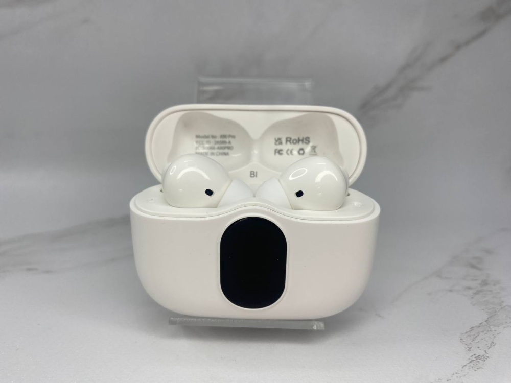 Б/У Беспроводные наушники Btootos A90 PRO Bluetooth 5.3, ENC, LED-дисплей, IPX7, до 36 часов работы, Type-C, белые Киев - изображение 10