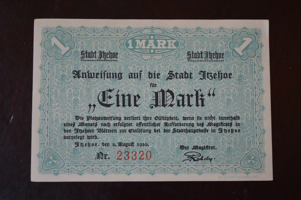 Німеччина. Нотгельд. 1 Mr. ( 8 ) Полтава - фото 1