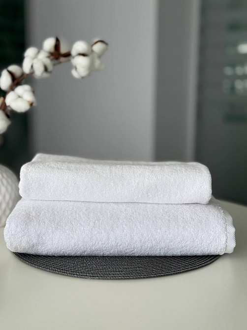 Рушник банний Ideal Textile махровий 100х150 см (56860335) Білий Чернівці - фото 8