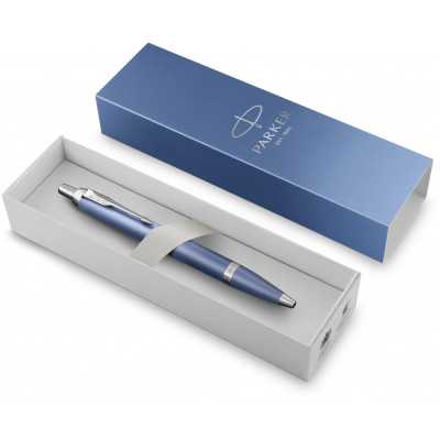 Ручка шариковая Parker IM 17 Rituals Peaceful Blue CT BP + Пакет Parker Rituals (29 432) Винница - изображение 3
