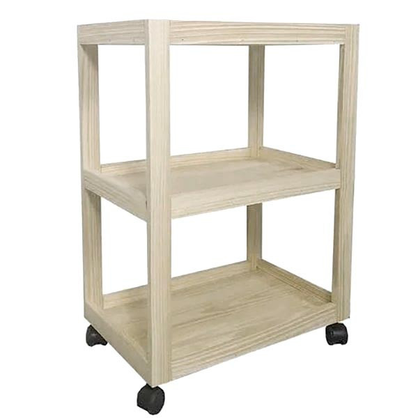 Этажерка для ванной на колёсиках 