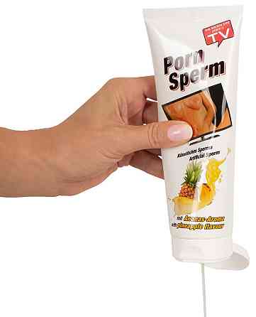 Лубрикант - Porn Sperm Pineapple, 250 мл Sex Aura Київ