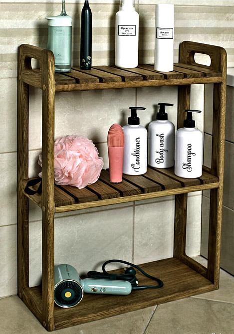 Настільна полиця для ванної "Бартон" мускат Миколаїв - фото 1