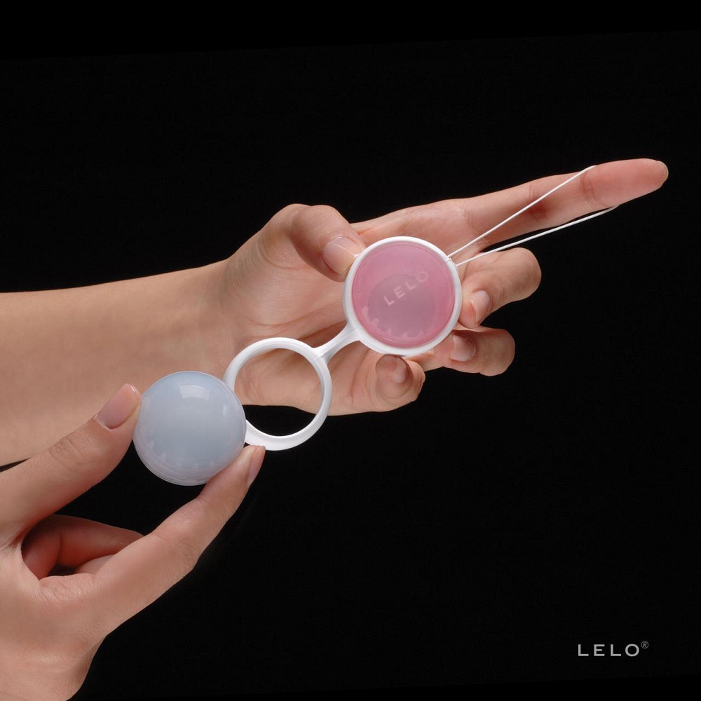 Набір вагінальних кульок LELO Beads, діаметр 3,5 см, змінне навантаження, 2х28 та 2х37 г Sex Aura Київ - фото 7