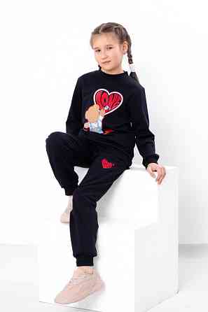 Спортивний костюм для дівчинки (двунитка) топ Київ