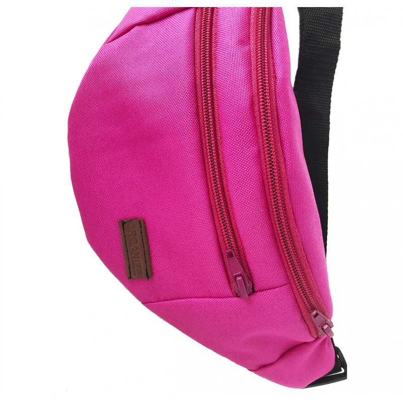 Поясная сумка на 2 отделения X002-pink (Розовый) Сумы - изображение 3