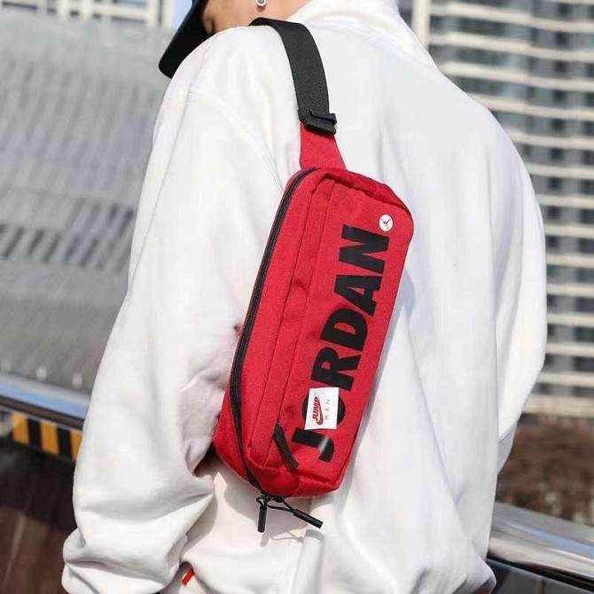 Поясна сумка Jordan Jumpman Crossbody Bag чорний Запоріжжя - фото 2