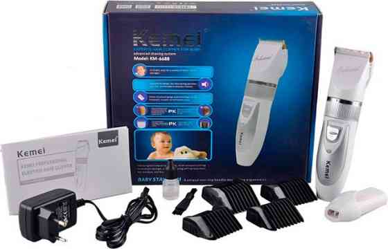 Машинка для стрижки волосся Kemei Km-6688 універсальна Вінниця