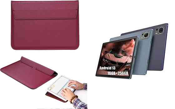 Чохол-конверт VitoCase для Ainuevo Tab S9, з функцією підставки для планшета Бордовий Київ