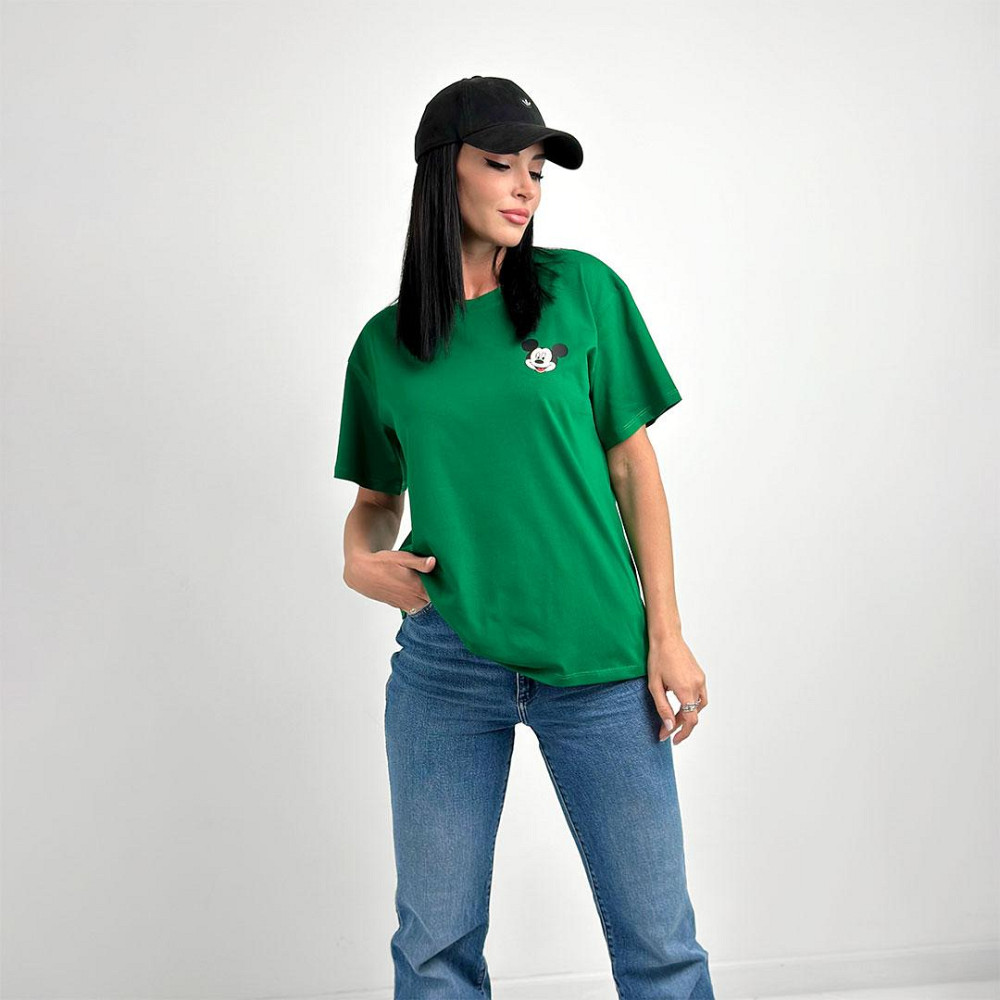 Жіноча футболка вільного крою "Disney" оптом | Батал Київ - фото 7