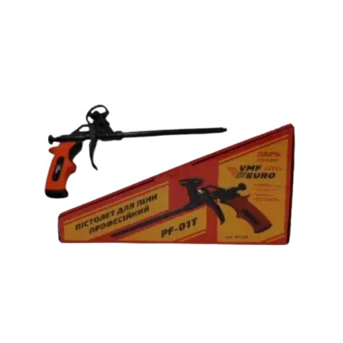 Пістолет для монтажної піни профі тефлонове покриття PF-01T VMF EURO Житомир - изображение 2