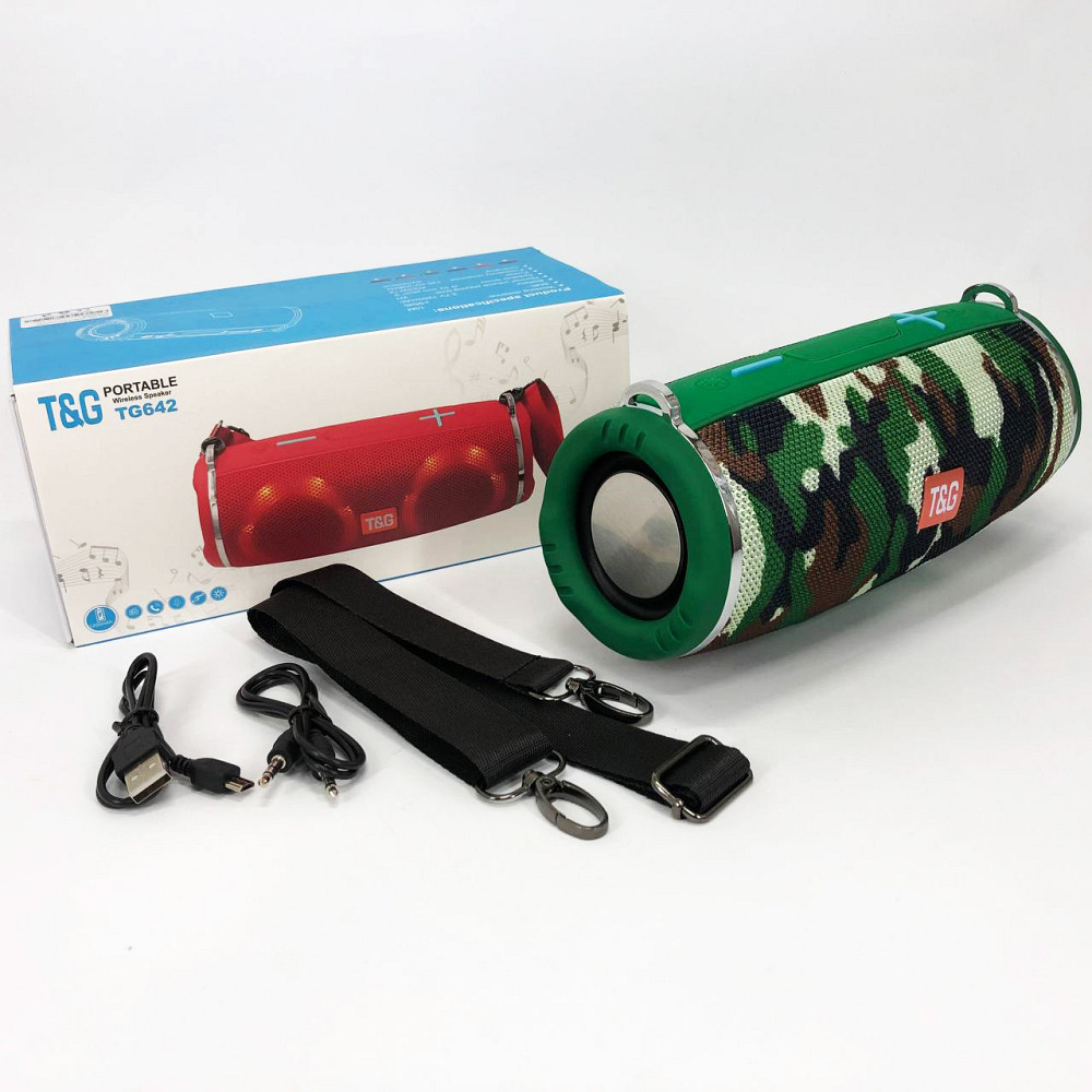 Мини-колонки с подсветкой, Портативная Bluetooth колонка AUX, Бюджетная блютуз колонка RT-61 Львов - изображение 16