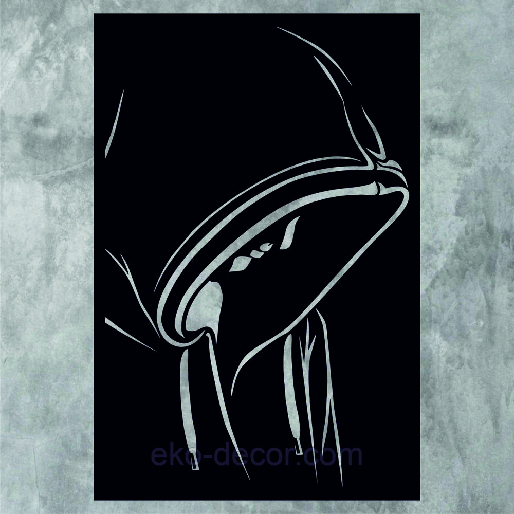 Декоративне настінне Панно «Силует», Декор на стіну Київ - фото 7