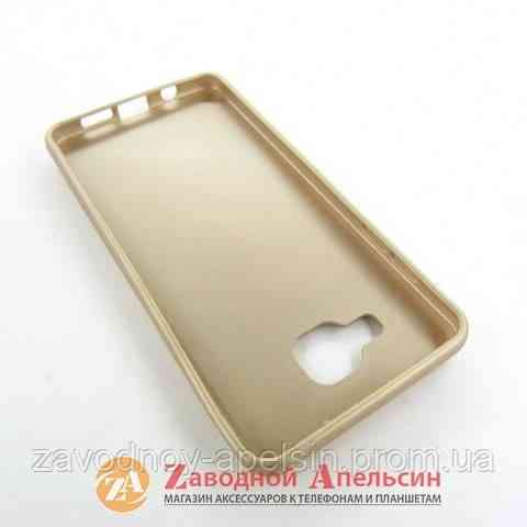Samsung A5 A510 2016 чехол кожа Momax gold Одесса