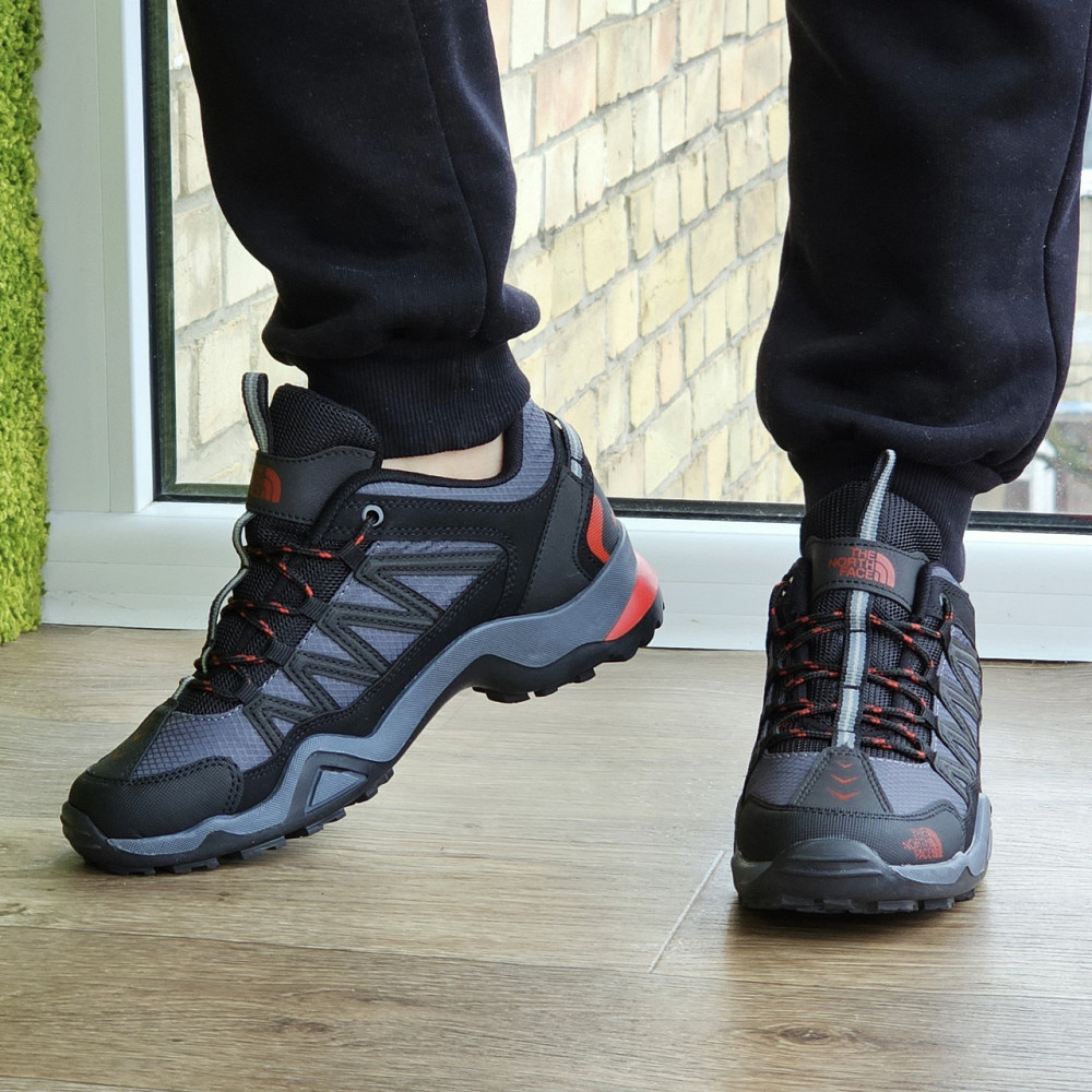 Чоловічі Кросівки Сірі The North Face Чорні Норт Фейс (розміри: 40,41,42,43,44) ВідеоОбзор Дніпро - фото 7