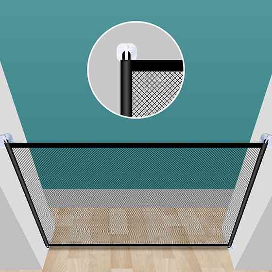 Розсувна мережа-бар'єр для тварин 110×78 см,МА-346 SBR Київ