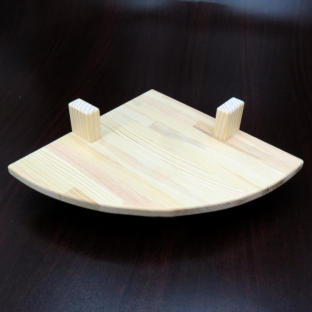 Угловая настенная полка 