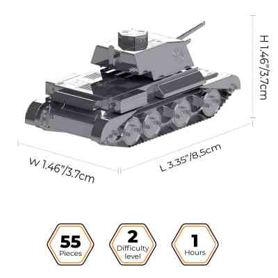 Конструктор Metal Time колекційна модель Cruiser Mk III (MT064) Вінниця