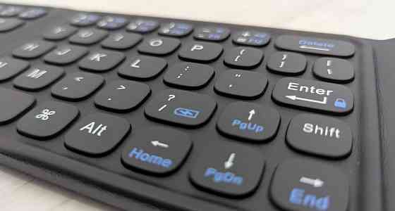 Складна Bluetooth клавіатура Nsyee з тачпадом і цифровим блоком. Харків