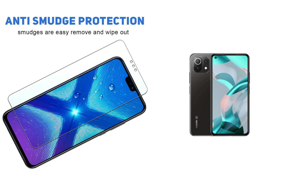 Защитное стекло NeoGlass для Xiaomi Mi 11 Lite 5G NE – ультрапрозрачное и устойчивое Киев - изображение 3
