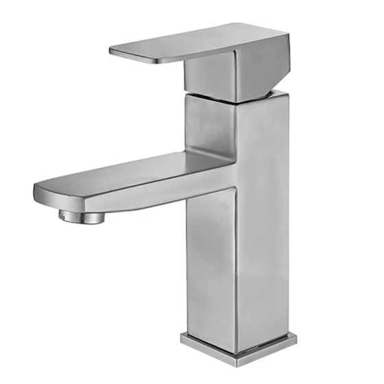 Качественный смеситель для умывальника из нержавеющей стали SUS304 Champion KUB-001 (CH0311) Харьков